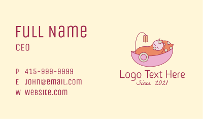 Baby Nursery Cradle  Business Card Image Preview