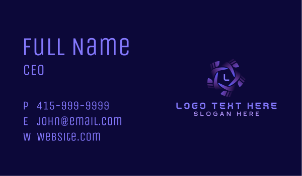 Cyber Tech Programming  Business Card Design Image Preview