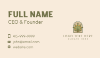 Classic Sunset Marijuana Business Card Image Preview