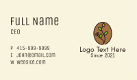 Organic Coffee Farm  Business Card Image Preview