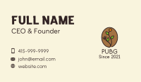 Organic Coffee Farm  Business Card Image Preview