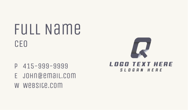 Industrial Sticker Printing  Business Card Design Image Preview