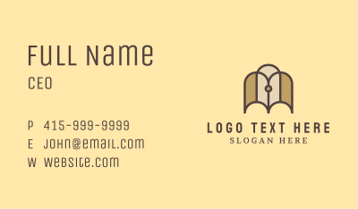 Notary Pen Book Business Card Image Preview