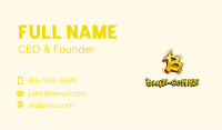 Graffiti Clothing Letter B Business Card Image Preview