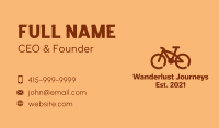 Monoline BMX Bike  Business Card Image Preview