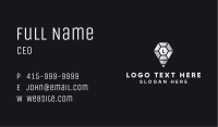 Jewel Location Pin Lettermark Business Card Image Preview