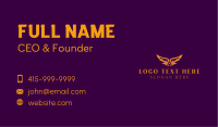 Luxury Hotel Wings  Business Card Design