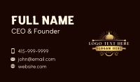 Premium Restaurant Cloche Business Card Image Preview