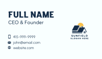 Mansion Roofing Builder Business Card Image Preview