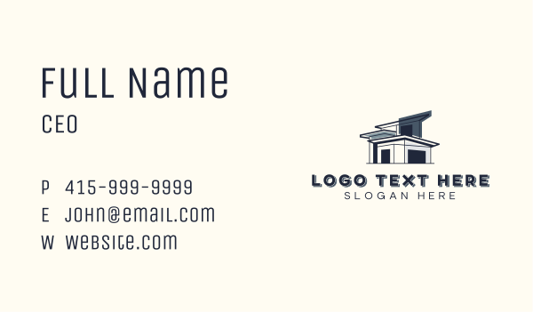 Home Property Construction Business Card Design Image Preview