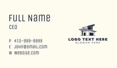 Home Property Construction Business Card Image Preview