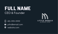 Professional Firm Letter M Business Card Design