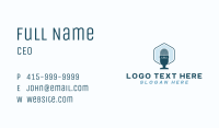 Microphone Audio Sound Business Card Image Preview