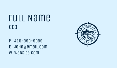Fish Salmon Fishery Business Card Image Preview