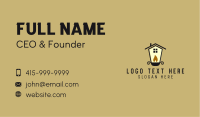 House Candle Lamp  Business Card Image Preview