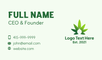 Cannabis Marijuana Bomb  Business Card Image Preview