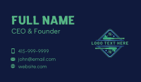 Pressure Washing Caretaker Sanitation Business Card Image Preview