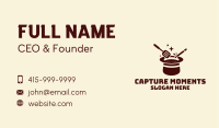 Magic Culinary Hat Business Card Image Preview