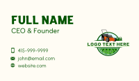 Landscaping Lawn Mower Business Card Preview