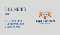 Hands Eyes Owl Business Card Image Preview