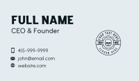 Hipster Wheat Skull Business Card Image Preview