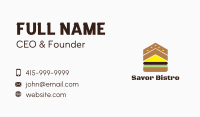 Sergeant Burger Business Card Image Preview