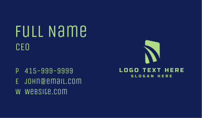 Modern Digital Square Business Card Image Preview