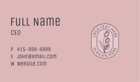 Tulip Beauty Flower Business Card Design Image Preview