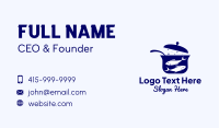 Fish Cooking Pot Business Card Image Preview