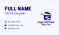 Fish Cooking Pot Business Card Preview