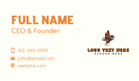 Coffee Barista Genie Business Card Preview