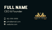 Premium Wellness Hands Business Card Image Preview