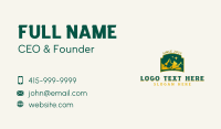 Mountain Trekking Adventure  Business Card Image Preview