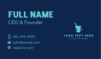 Bucket Spray Bottle Cleaning Business Card Image Preview