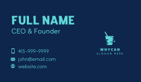 Bucket Spray Bottle Cleaning Business Card Image Preview