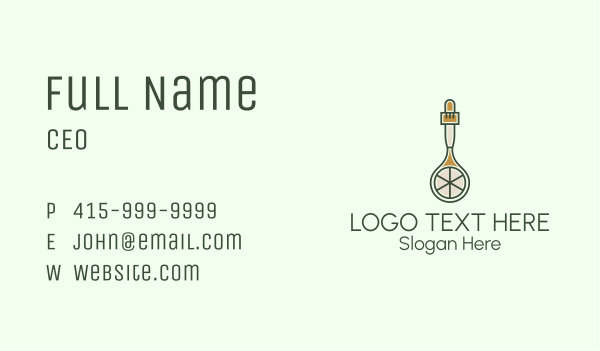 Citrus Extract Dropper Business Card Design Image Preview