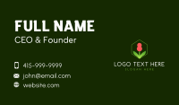  Minimalist Wild Flower Business Card Preview