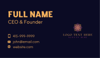 Organic Floral Spa Business Card Image Preview