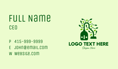 Nature Vacuum Cleaner  Business Card Image Preview