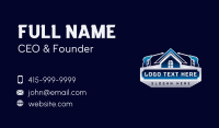 Power Wash Roof Cleaning Business Card Preview