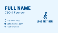 Clean Music Squeegee Business Card Preview