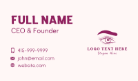 Aesthetic Eye Cosmetics Business Card Image Preview