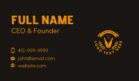 Gold Distillery Craft Liquor Business Card Preview