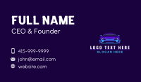 Car Automotive Detailing Business Card Design