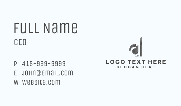 Music Composer Letter D Business Card Design Image Preview