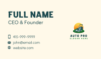 Lawn Grass Mower Business Card Image Preview