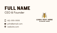 Wild Geometric Hornet Business Card Image Preview