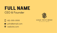Professional Firm Letter S Business Card Design