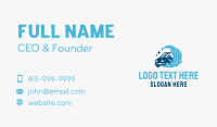 Car Wash Waves Business Card Image Preview