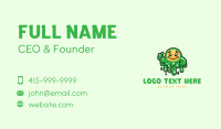 Slime Goo Monster Business Card Preview